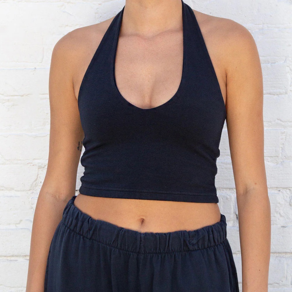 Brandy Melville Cropped Halter Tank
